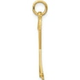 thumbnail image 3 of 14K Yellow Gold Ski Poles Charm (26 X 14) Made In United States k3542, 3 of 6