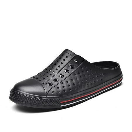 

2022 Summer Jelly Shoes Unisex Beach Sandals Women Hollow Slippers Men Flip Flops Light Sandalias Outdoor Summer Shoes Chanclas