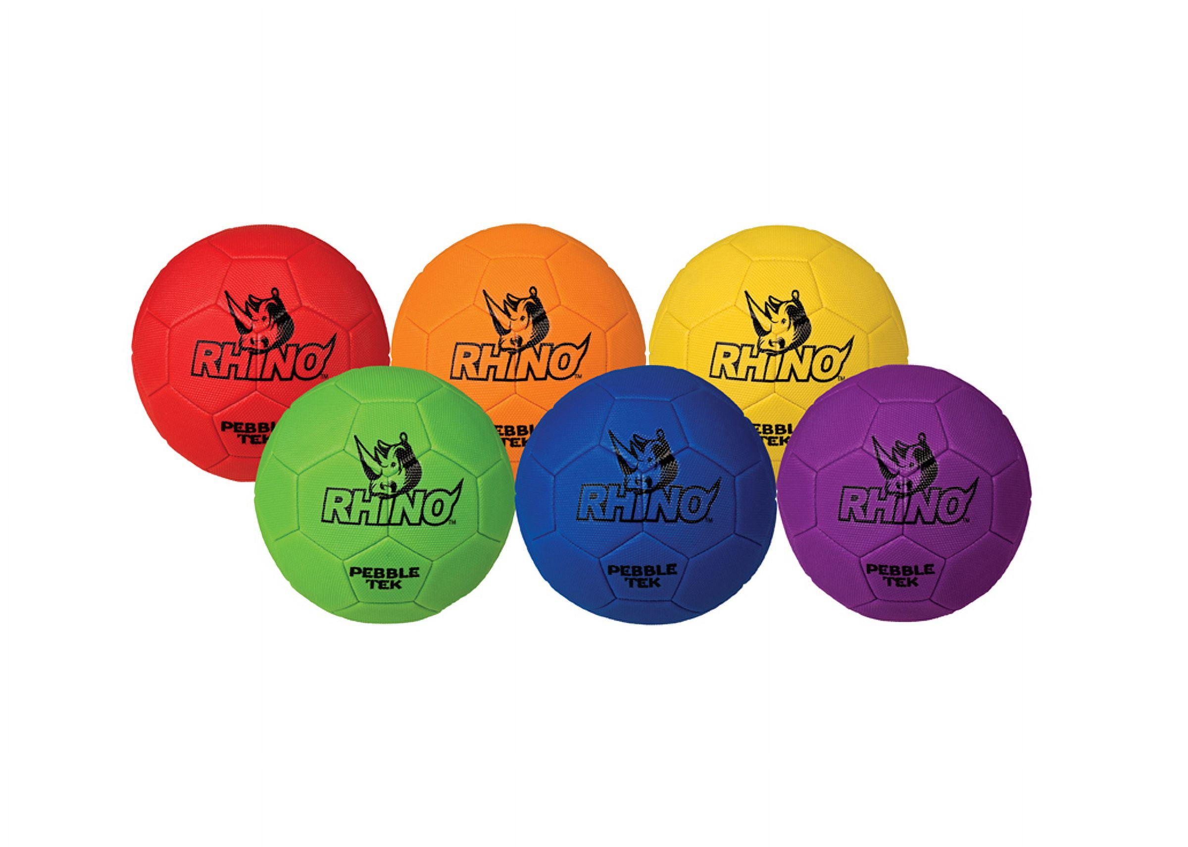 Champion Sports Rhino Skin Pebble-Tek Soccer Balls