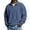 144#Dark Blue, variant on Mens Long Sleeve Polo Shirts Waffle Golf Quarter Zip Pullover Big and Tall Collared T Shirt Textured Knit Tops Dark Blue 4XL