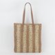 thumbnail image 1 of Nvzi Bolso de hombro tejido, bolso de mano tejido y bolso de cosméticos, bolsos de mano tejidos elegantes para playa de verano, 15,35 x 0,78 x 15,35 pulgadas, color beige y caqui, 1 of 4