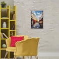 thumbnail image 3 of Stupell Industries Victorian Charming Paris Street Scene Gray Framed Giclee Art, 16 x 24, by Petals Prints Design, 3 of 8