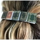 thumbnail image 4 of Clip de pelo mini libro, clip de pelo fijo estilo mini caligrafía, accesorio de clip de pelo de libro pequeño vintage hecho a mano, regalo para los amantes de los libros, 4 of 5