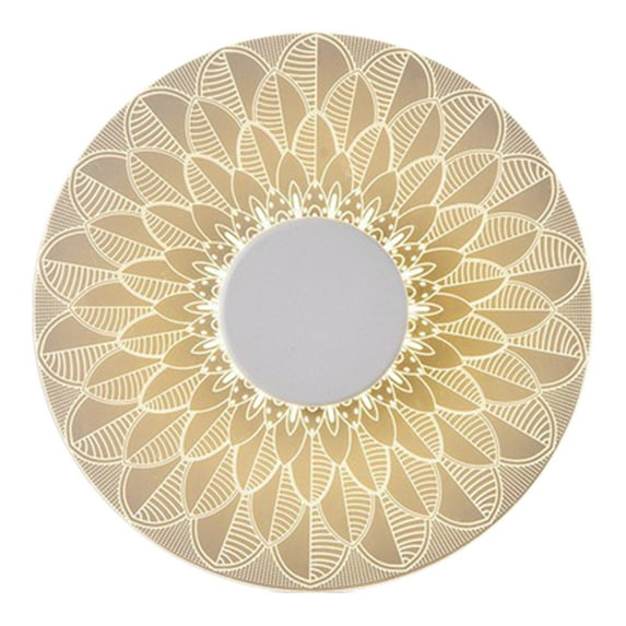 Hands DIY LED Acrylic Round Wall Lamp with Neutral Natural Light Bedside Lamp Wall Light Wall Mount Staircase Ceiling Light for Decoration LED Wall Light for Living Room Bedroom Balcony Entrance