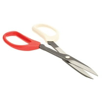 The Beadsmith Plate Shears – Metal Elements – Heavy Duty Scissors – Made of Carbon Steel – 8 Inches/20.3mm Long, 1.75in/44.45mm Cutting Blades – Cuts Up to 20 Gauge Metal Sheet Stock, Multi-Color