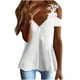 thumbnail image 1 of Mujeres Casual Adelgazante Draw Back Impreso Manga corta Cuello en V Encaje Hombro frío Tops OAVQHLG3B Store lin121212, 1 of 5
