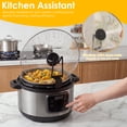 thumbnail image 5 of Atopoler Slow Cooker Lid Holder,Space Saving Storage for Hands Free Cooking,Fits Various Lid Sizes,for Clean Kitchen and Convenient Cooking, 5 of 10