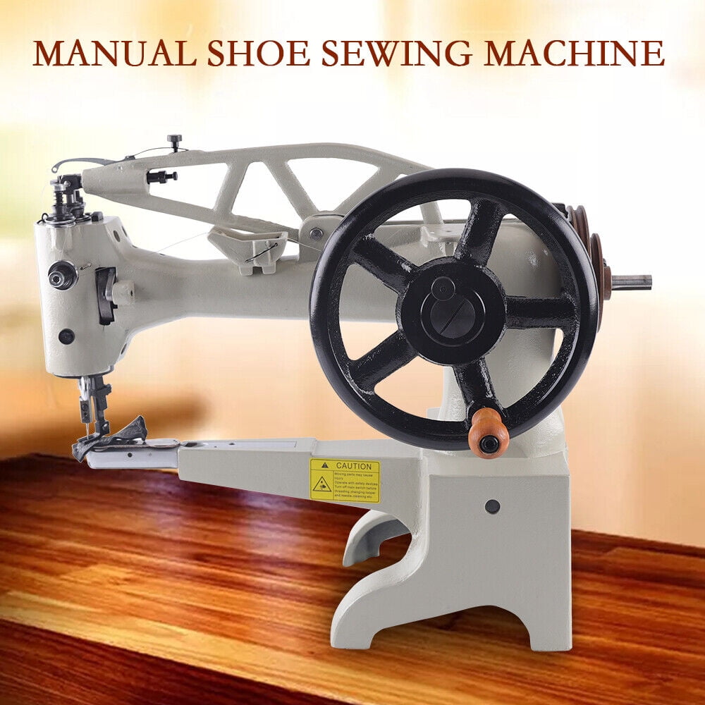 Oukaning Manual Leather Shoe Sewing Machine For Nylon/Cotton Line ...