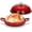 Red, variant on Bread Dutch Oven for Sourdough Baking (5.5 QT),  Enameled Cast Iron Dutch Oven Pot with Lid, Sourdough Bread Pan with Heavy Duty Dual Handles, Non-Stick & Even Heat, Oven-safe up to 500°F White