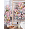 thumbnail image 2 of Easter Gnomes Kitchen Dish Towels for Drying Dishes Set of 3, Colorful Eggs Spring Flowers Branches Pink Waffle Weave Microfiber Hand Tea Bathroom Towels Quick Dry & Absorbent Towel 15.7x23.6, 2 of 7