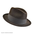 thumbnail image 3 of Stetson Men's Saxon Royal Quality Fur Felt Hat, Cordova, 7, 3 of 7