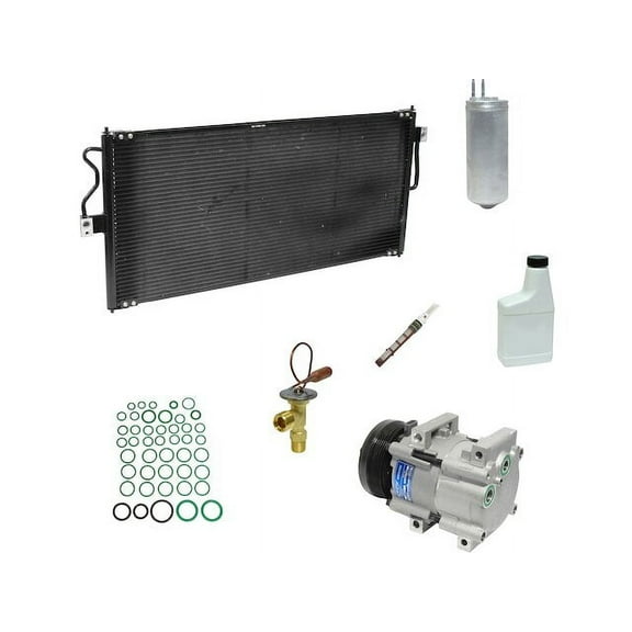 A/C Compressor Kit - Compatible with 1999 - 2003 Ford Windstar 3.8L V6 VIN 4 2000 2001 2002
