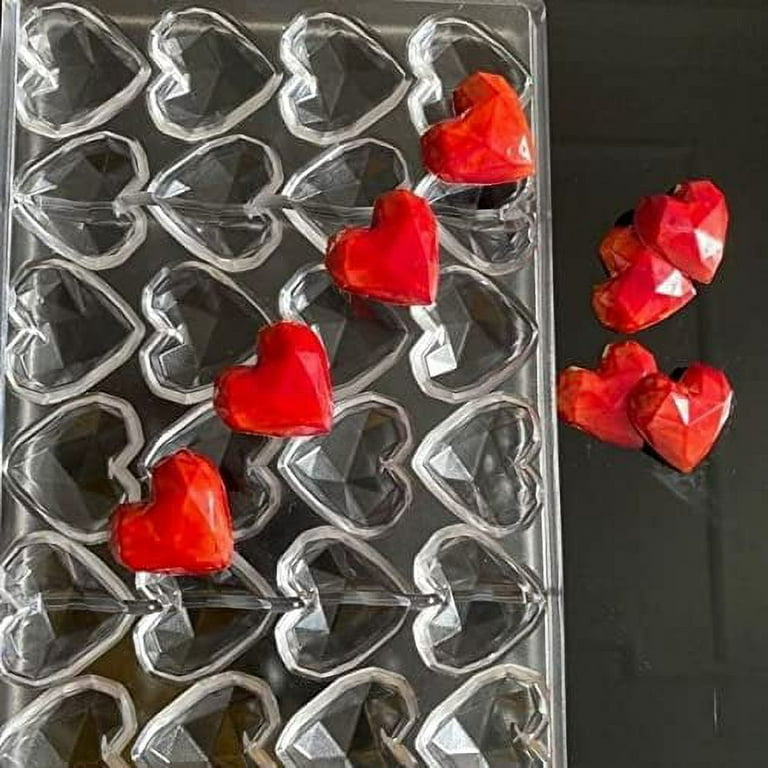 Heart Chocolate Plastic Candy Molds – Grainrain