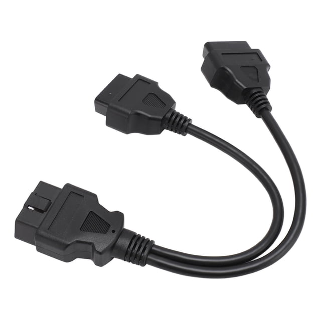 Diagnostic Extender Cable, OBD Extension Cable Flexible Seamless Connection High Toughness for OBD2 Interface Vehicles