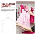 thumbnail image 4 of 10pcs Kids Clothes Hangers Baby Clothes Drying Racks Infant Clothes Laundry Hangers, 4 of 5