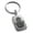 Silver, variant on Stainless Steel All Seeing Eye Hamsa Hand of Fatima Engraved Small Rectangle Dog Tag Charm Keychain Keyring