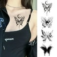 thumbnail image 3 of Waterproof Temporary Tattoo Sticker Set for Skin Lasts 5-7 Days Universal Body Art, 3 of 8