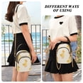 thumbnail image 7 of Shoulder Handbag Women's Crossbody Handbags 5.91x3.15x8.27 Inch Bank Card Bag Cash Bag Key Bag Yellow Cute Duckling Seamless, 7 of 7