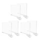 thumbnail image 1 of Transparent Shelf Dividers Acrylic Organizer Storage Clothes Partition Bookcases Clapboard/Separators for Wardrobe, 1 of 5