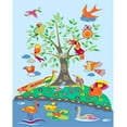 thumbnail image 1 of LA Rug FT-510 5178 Fun Time-New Birds of Paradise, 1 of 1