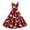 Wine, variant on UngA Dress for Christmas for Women 1950s Vintage Sleeveless Spaghetti Strap Dress Xmas Printed Prom Party Dress for Women,Size M