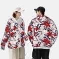 thumbnail image 4 of Lsque Lilies Flowers UPF 50+ Lightweight Sun Protection Men's Women's Long Sleeve Shirt, Hoodie Performance -X-Large, 4 of 9