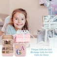thumbnail image 3 of TINGN Easter Gifts for Girls, Unicorn Initial Jewelry Box for Girl, 4-16 Year Old Teenage Girl Idea Gift, 3 of 7