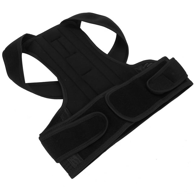 Corrector de postura ANGGREK terapia adulto transpirable soporte de espalda hombro color Negro tamaño S M L XL