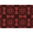 thumbnail image 1 of Ahgly Company Machine Washable Indoor Rectangle Transitional Chocolate Brown Area Rugs, 7' x 10', 1 of 7