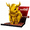 A-Kyuukyoku Shinka-WarGreymon, variant on 2025 Newest Digimon Anime Figure - 3"Collectable Fridge Magnets Figure Toys - Gift Idea - Toys for Boys Girls & Adults - Anime and Movies Fans