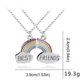 thumbnail image 3 of PVCS Collier Clavicule Mode Frais Meilleures Amies Bijoux pour Femmes, 3 of 7