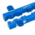 thumbnail image 3 of Abrazadera de tornillo de banco Sunnimix para accesorio de reparación de piezas de múltiples ranuras, mandíbula de Azul, 3 of 8
