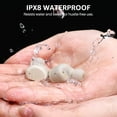 thumbnail image 5 of TOZO T6 Earbuds Bluetooth Headphones Bluetooth, 50H, AI Chat/Translation/Clear Mics, Stereo Bass, Wireless Charging, App-32EQ, IPX8 Waterproof Headphones, Champagne, 5 of 9