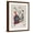 Brown Frame, variant on Art.com Violett, by Vasily Kandinsky, 1923, Russian French Expressionist Print, Lithograph. Geometrical Ele Art Print, 12" x 16"