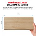 thumbnail image 3 of Repisas Flotantes Redlemon de Madera 3 Piezas de 30x15 cm Estantes tipo Librero, 3 of 7
