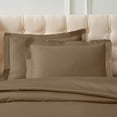 thumbnail image 3 of Superior Egyptian Cotton Duvet Cover Set, Full/ Queen, Taupe, 3 of 8