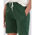 thumbnail image 3 of 4-Pack: Women's 7" Mesh Quick-Dry Bermuda Active Athletic Long Shorts with Pockets (Available in Plus Size), 3 of 6