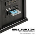 thumbnail image 3 of Direct Power 10-in-1 Vinyl Record Player Turntable Stereo System with Bluetooth Connection, CD & Cassette Player, AM/FM Radio, USB & SD Slot, 3 of 12