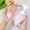B, variant on Leodye 1PCS Clear Plastic Empty Refillable Flower Foam Pump Soap Dispenser Bottles 2 Sizes Optional for Home and Bathroom Use -2.56 × 6.10 IN