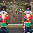 thumbnail image 5 of 8 Ft Nutcracker Christmas Inflatable Holiday Home Decorations Yard Outdoors Xmas New Year Party Shop Yard Garden Decoration, 5 of 7