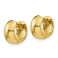 thumbnail image 4 of Auriga Fine Jewelry 14K Yellow Gold Hinged Hoop Earrings for Women, 4 of 6