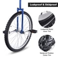 thumbnail image 4 of Yescom 24 Inch Wheel Outdoor Unicycle Circus Bike for Adults Teenagers Kids Blue, 4 of 9