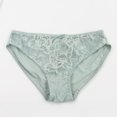 thumbnail image 4 of Qingpeng Womens Thin Bow Embroidered Low Waist Panties Cotton Gusset Lace Briefs Underwear Size Free, 4 of 6