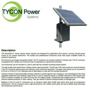 Tycon Power RPPL1218-36-30 RemotePro 8W Remote Power System 30W Solar Panel 12V
