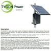 Tycon Power RPPL1218-36-30 RemotePro 8W Remote Power System 30W Solar Panel 12V