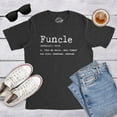 thumbnail image 6 of Mens Funcle Definition T shirt Funny Graphic Uncle Family Tee Novelty Print Graphic Tees, 6 of 6