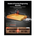 thumbnail image 3 of CNC Router Machine 300W, 3-Axis Wood Engraving Milling Machine 15.75x15.75in, Offline Controller, Aluminum Alloy, for Wood Acrylic Carving & Cutting, 3 of 8