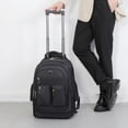 thumbnail image 4 of Trolley Backpack Ultra-light Trolley Bag Large Capacity Single-directional Wheel, 4 of 4