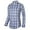 Black, variant on Mens Long Sleeve Shirt Teacher Shirts Men's Casual Fashion Loose Plus Size Combination Plaid Long Sleeved Shirt Red 5X