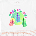 thumbnail image 4 of Inktastic Boba Tea Girl Girls Toddler Dress, 4 of 5